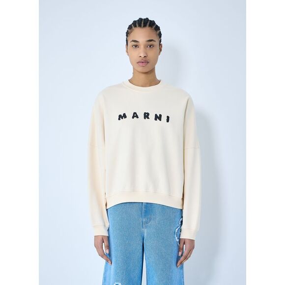 Marni Women Logo Print Sweatshirt